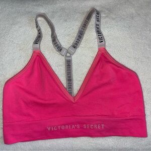 Victorias Secret Logo Strap Sports Bra